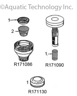 Pentair Automatic Feeder Floating Dispenser Parts