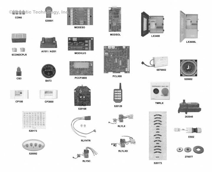 Pentair Compool Controller Parts