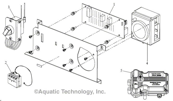 Jandy Pool Link Dual Timer Module Parts