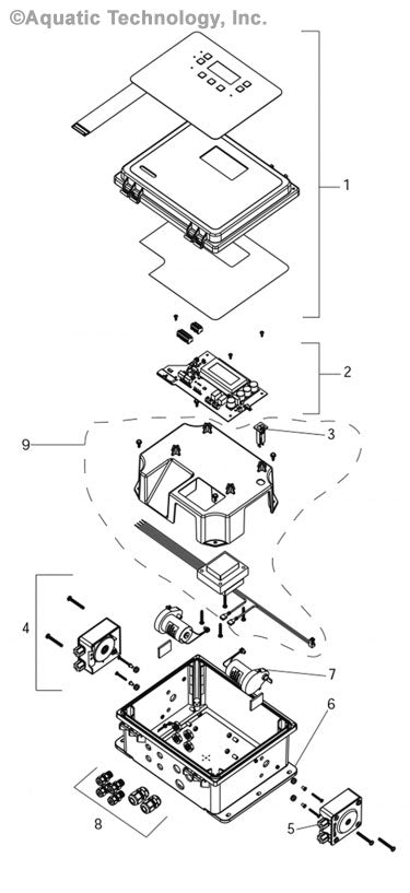 Pentair Commercial IntelliChem Controller Parts