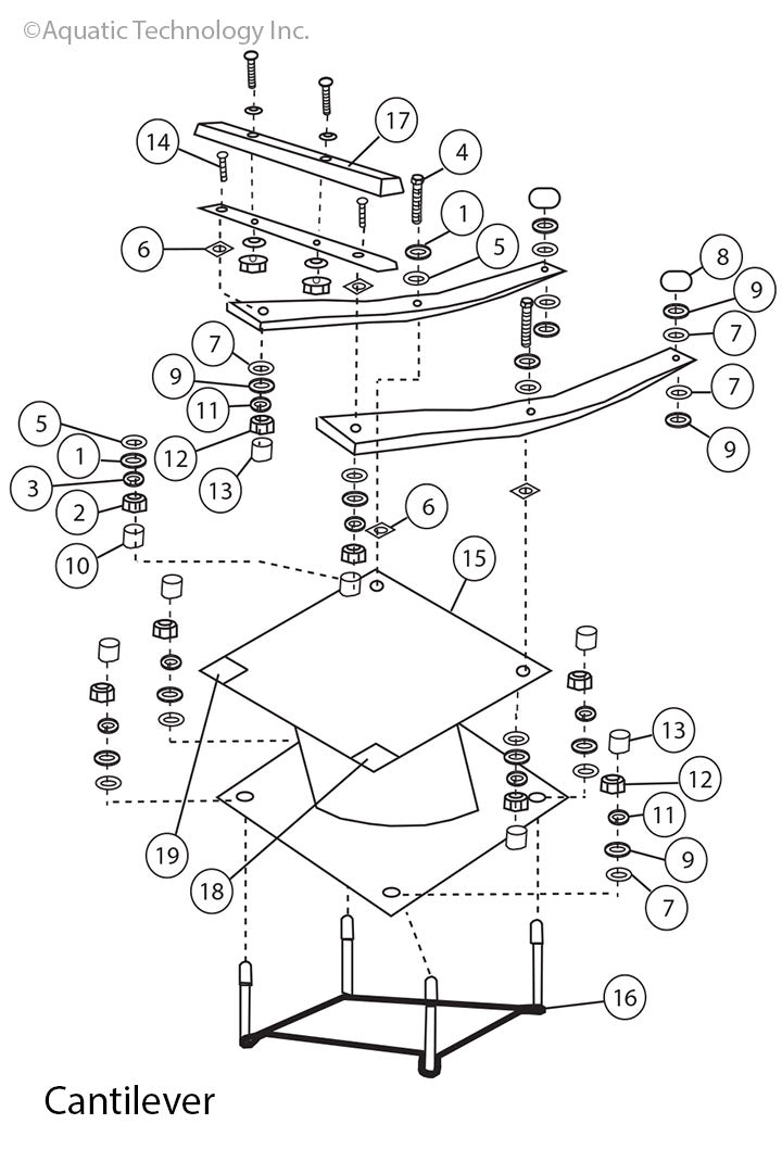 SR Smith Cantilever Stand Parts