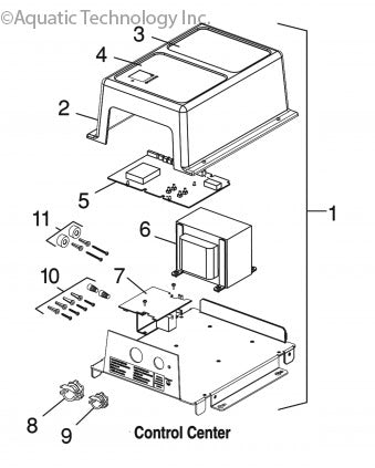 Jandy Chlormatic Control Center Parts