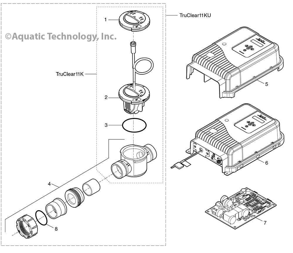 Jandy TruClear Salt System Parts