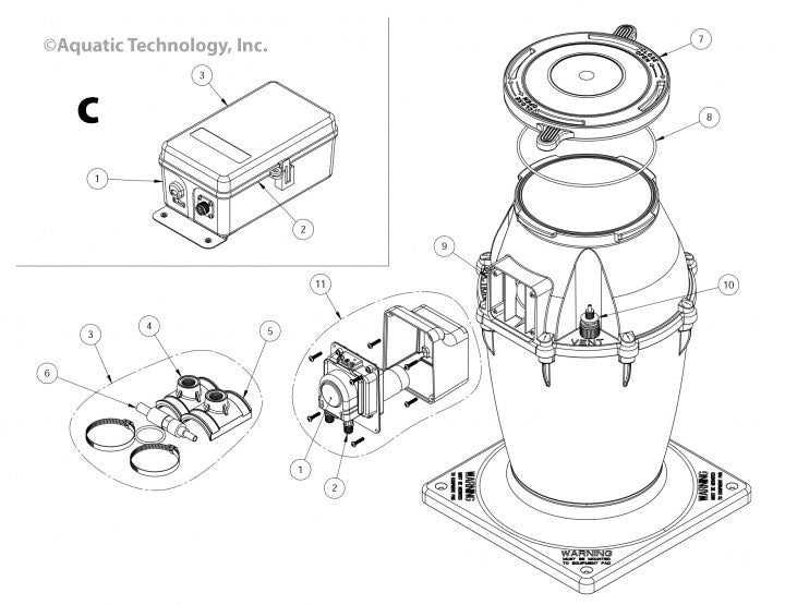 Pentair IntellipH Controller Parts