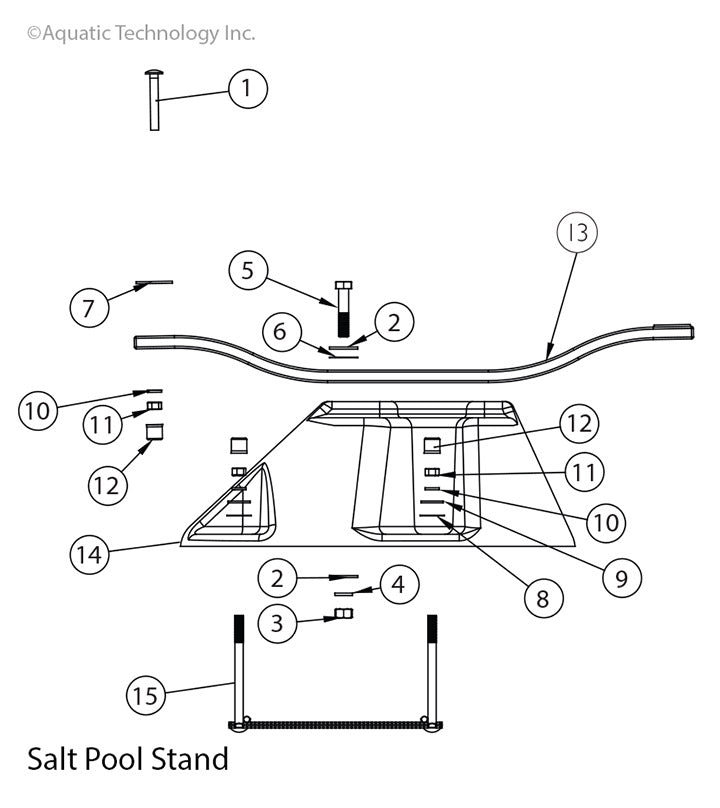 SR Smith Salt Pool Jump Stand Parts