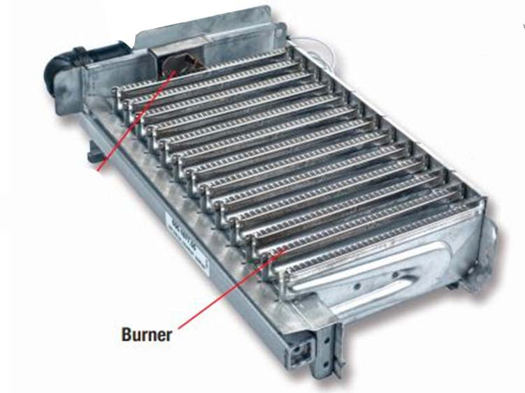 Raypak Model 106A Burner Tray - Propane