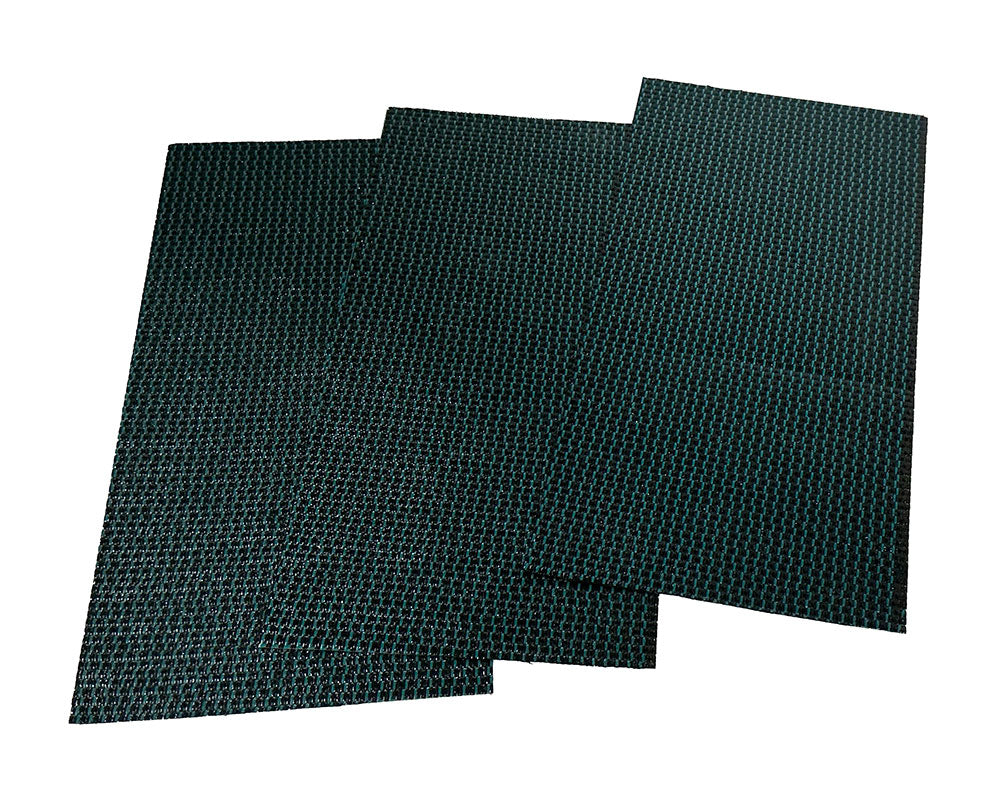 Meyco Rugged Mesh Green Cover Patch 4 x 8 Inch (Pack of 3)