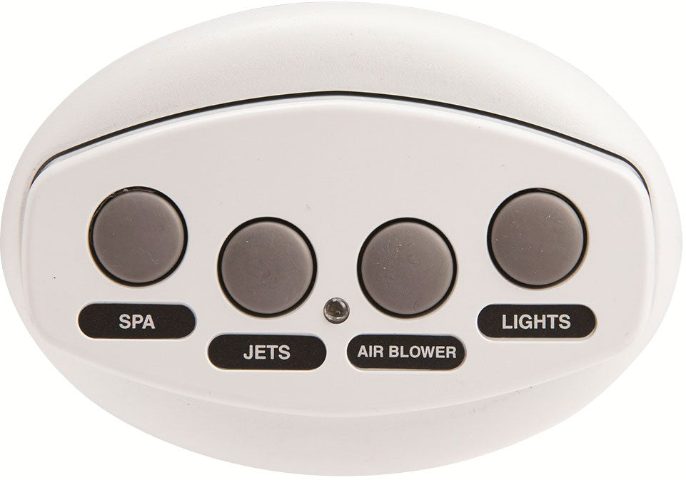 Spa-Side iS4 4-Function Remote Control - White - 150 Feet