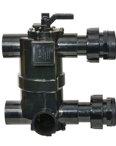 NeverLube 2-in-1 Backwash Valve Side Mount With Jandy Unions 125 GPM