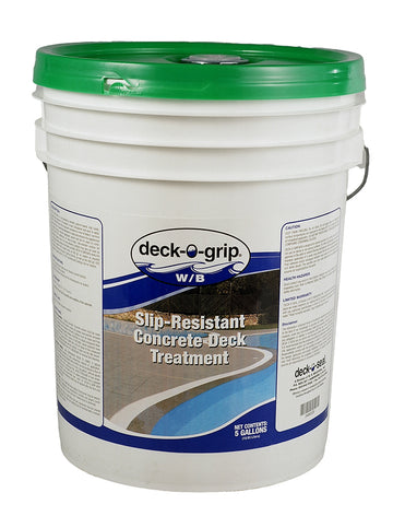 Deck-O-Grip Slip Resistant Water-Based Acrylic Coating - 5 Gallons