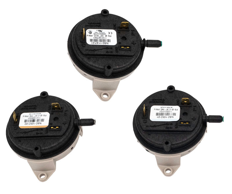 H-Series Low NOx Indoor Pressure Switches - Pack of 3