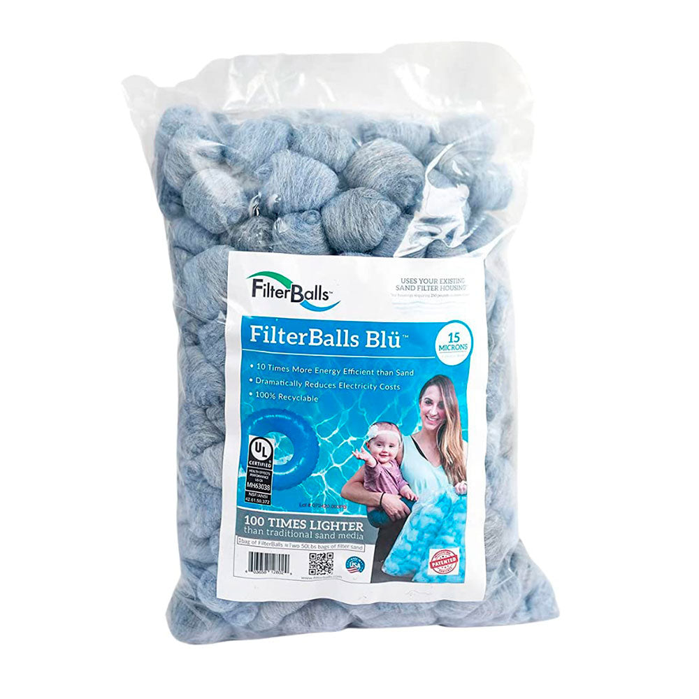 FilterBalls Blu - 15 Microns - For Sand Housing