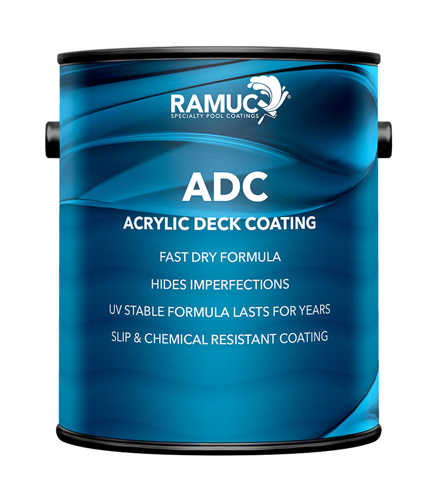 ADC Non-Slip Acrylic Deck Coating - 1 Gallon - Various Colors