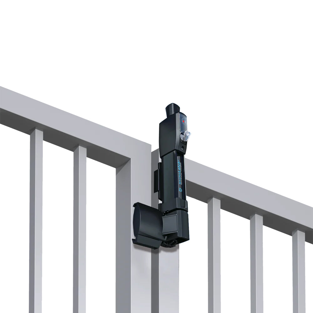 Magna-Latch S3 Vertical Pull Safety Gate Latch - Keyed Alike - Black