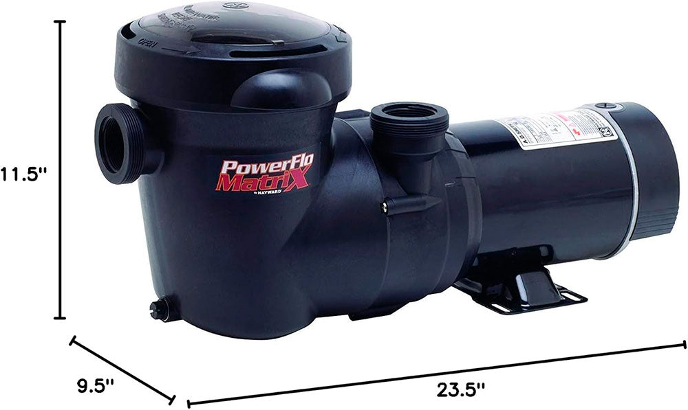 PowerFlo Matrix Dual Speed Aboveground Pool Pump - 1.5 HP - 115 Volts