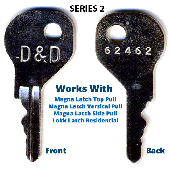 Magna-Latch Series 2 Gate Lock Duplicate Key