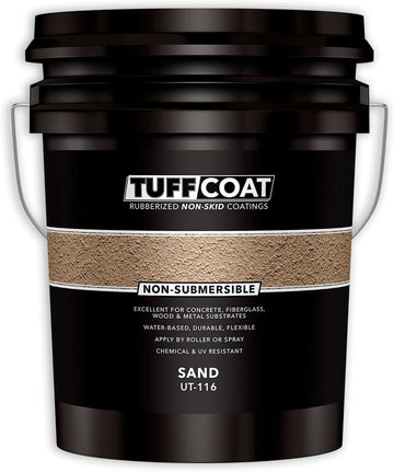 Tuff Coat UT-100 Non-Submersible Non-Skid Coating - Medium Texture - 5 Gallons