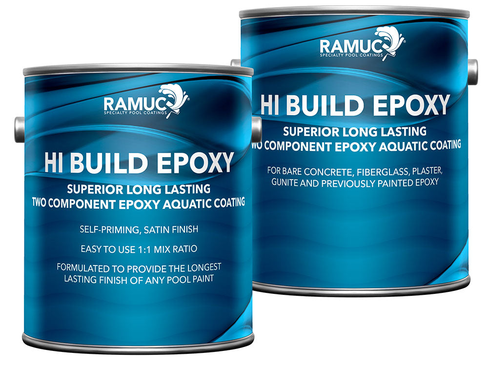 Hi Build Epoxy Pool Paint - 2 Gallon Kit - VOC Compliant