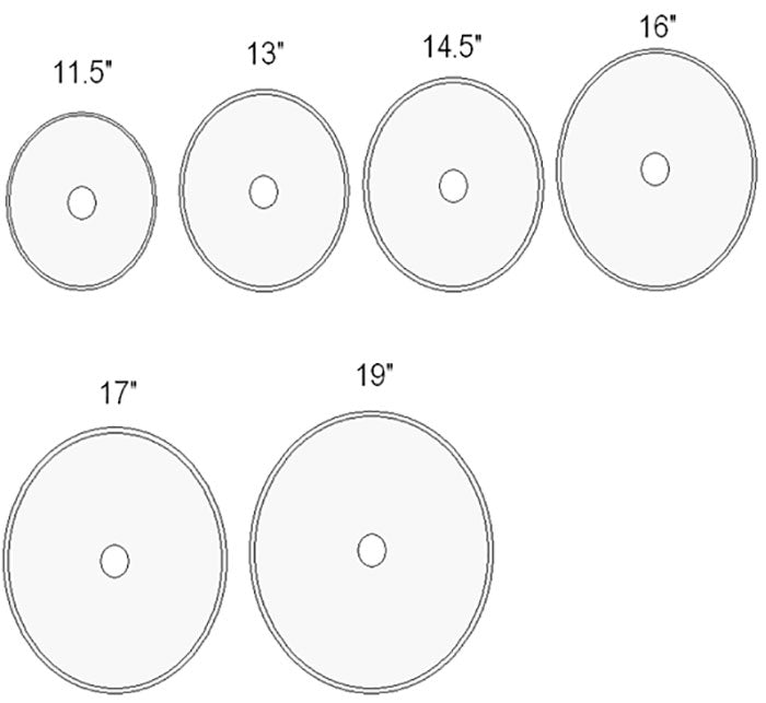 Basic 14.5 Inch Filter Disc - Residential