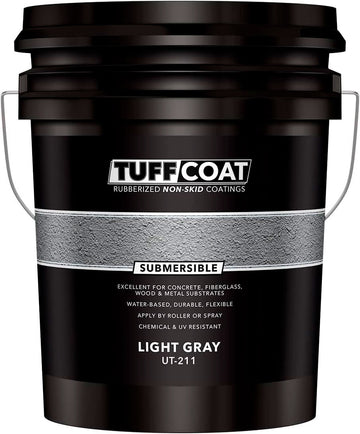 Tuff Coat UT-200 Submersible Non-Skid Coating - Medium Texture - 5 Gallons