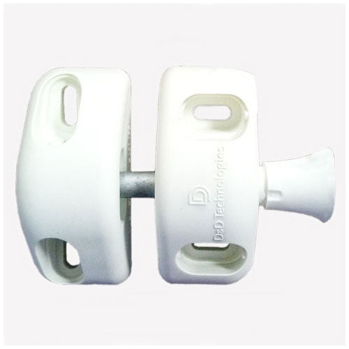 Magna-Latch Side Pull Non-Locking Gate Latch - White