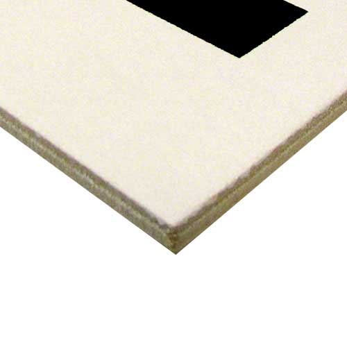 1.9 M Ceramic Skid Resistant Tile Depth Marker 6 Inch x 6 Inch with 4 Inch Lettering