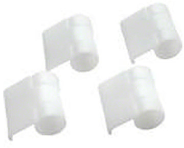 Skirt Bracket - White - 4 Pack