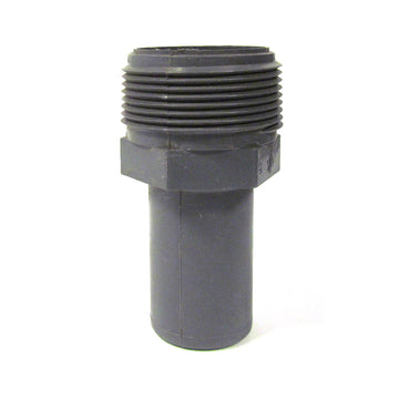 Insert Pool Adapter 1-1/2 x 1-1/4 x 2 Inch MPT x Insert x Length - PVC