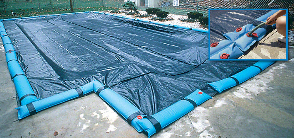 20 x 40 ft Rectangle Inground Elastic Winter Mesh Cover System