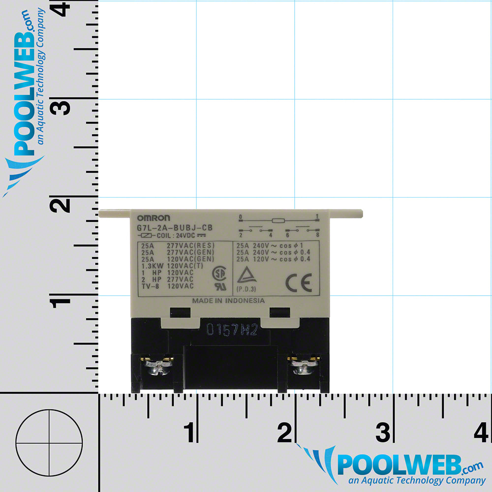 AquaSolar Pool Temperature Controller - 3 HP Relay