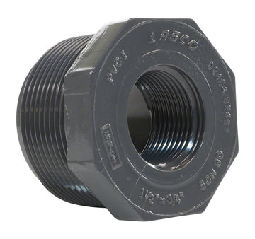 Reducer Bushing - 1-1/2 x 3/4 Inch MIPT x FIPT - Schedule 80