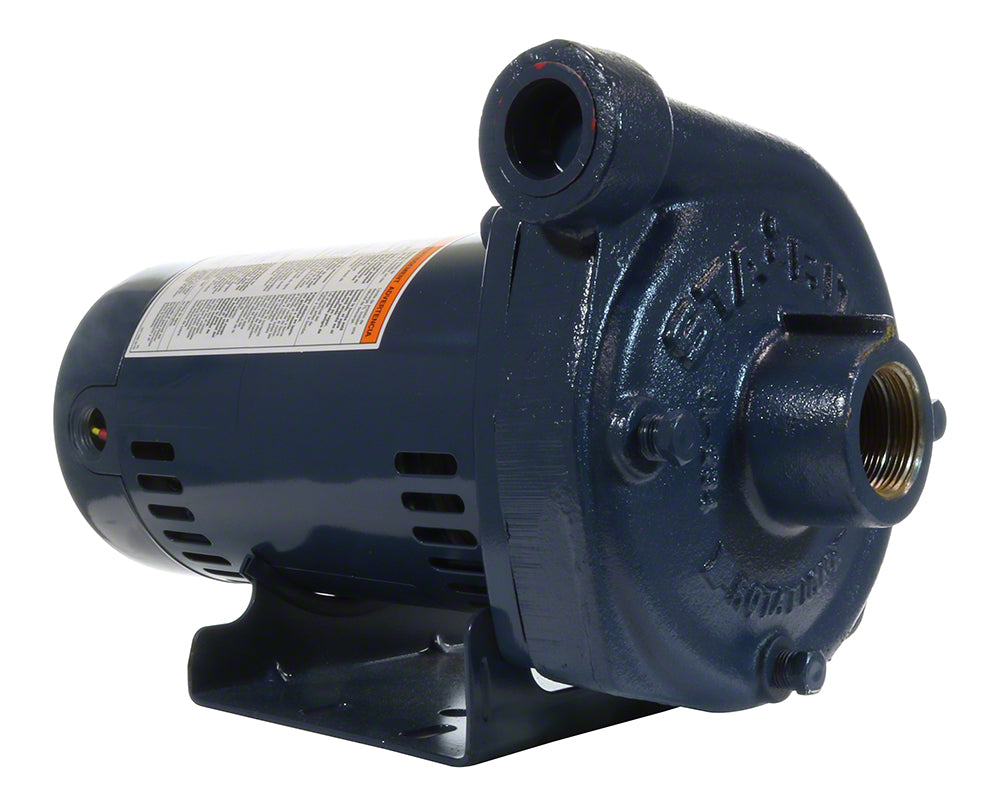 J Series Centrifugal 3/4 HP Pump 208-230/460 Volts 3-Phase High Head - 1-1/4 x 1 Inch