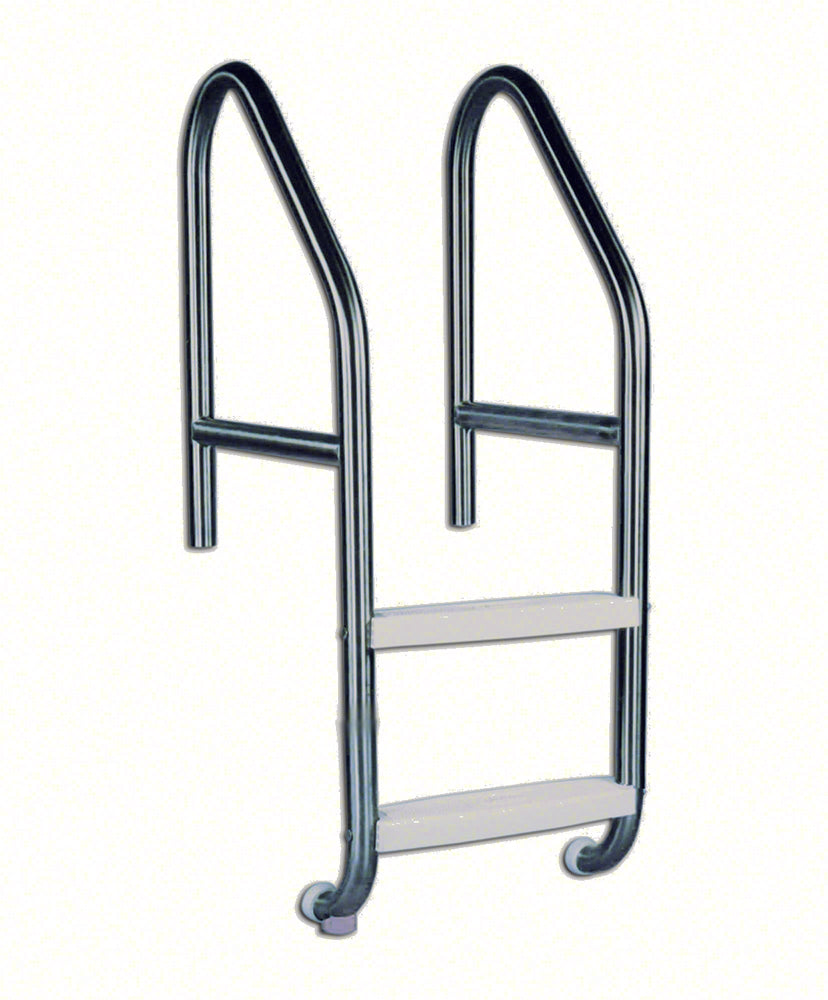 2-Step 25 Inch Wide Cross-Braced Ladder 1.90 x .065 Inch