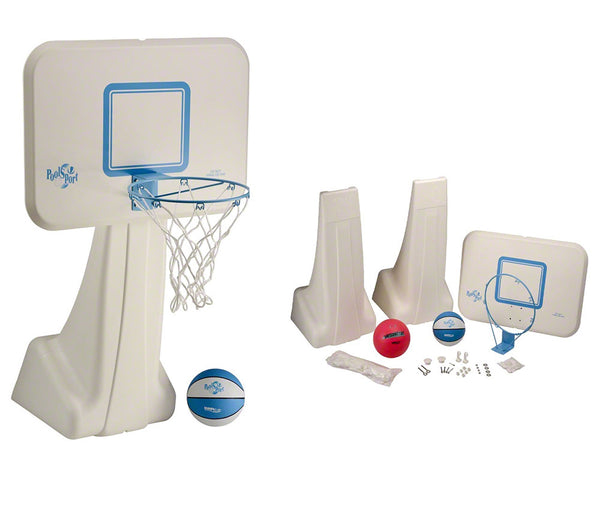 Dunn-Rite PoolSport Backboard Portable Swimming Pool online Basketball Hoop Net NEW