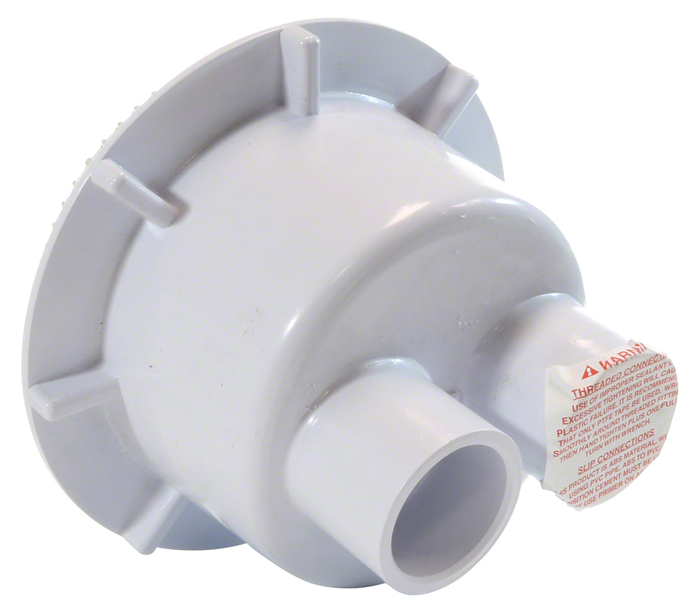 Pentair 8 Inch StarGuard Main Drain - Dual Bottom 2 Inch Ports - White ...