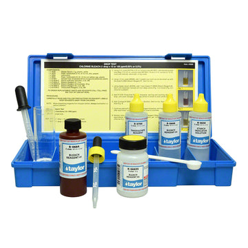 Taylor Drop Test Chlorine Bleach (Iodometric) Test Kit - K-1579