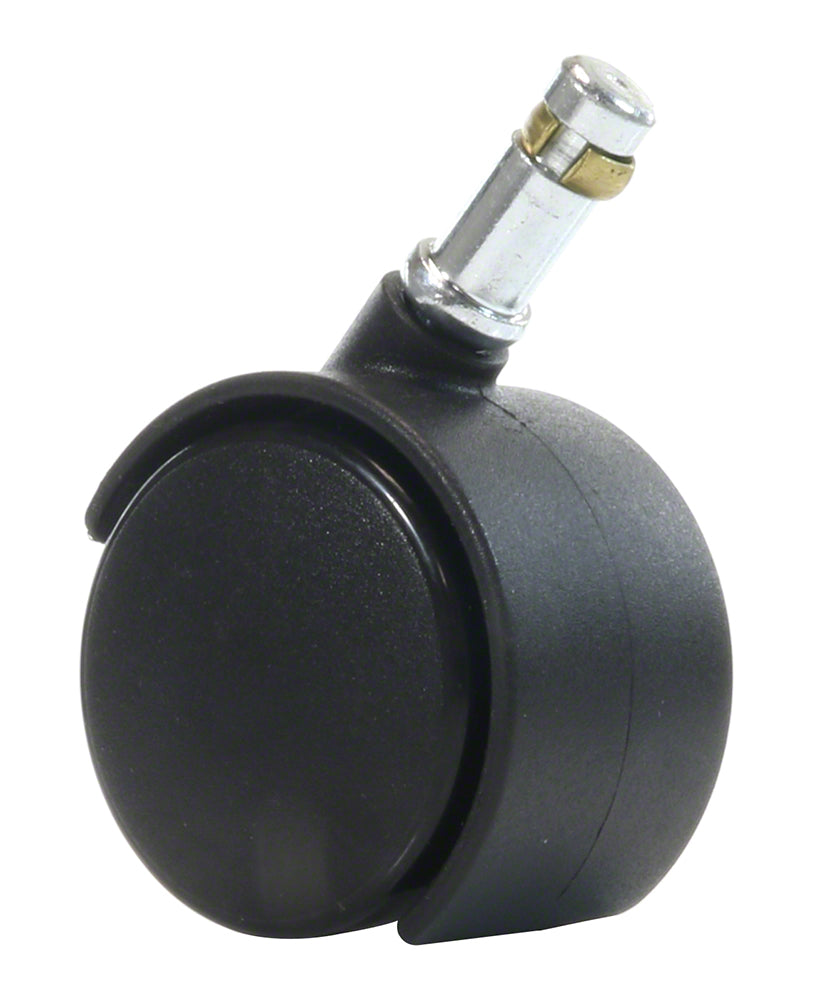 Swivel Caster With 7/16 Inch Stem - 2 Inch Twin