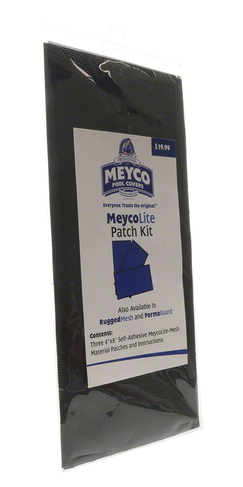 Meyco MeycoLite Black Cover Patch 4 x 8 Inch (Pack of 3)