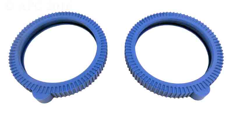 Solid Super Super Hump Tires - Blue - Pack of 2