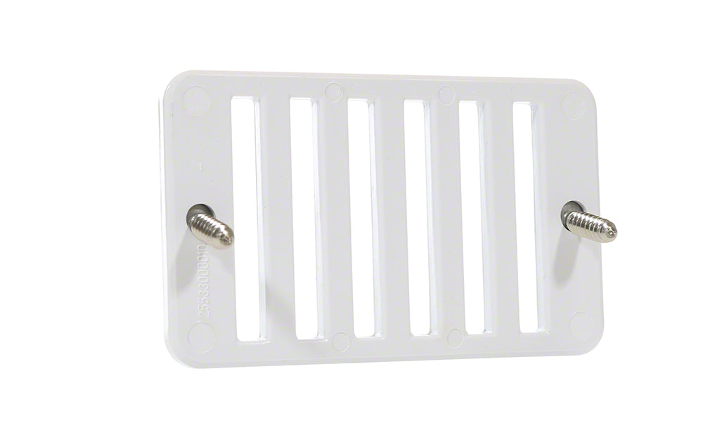 SP1019BA - Gutter/Deck Grate - 4 x 2-3/8 Inch - White