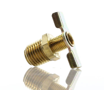 PetCock 1/4 Inch Brass Air Relief Valve