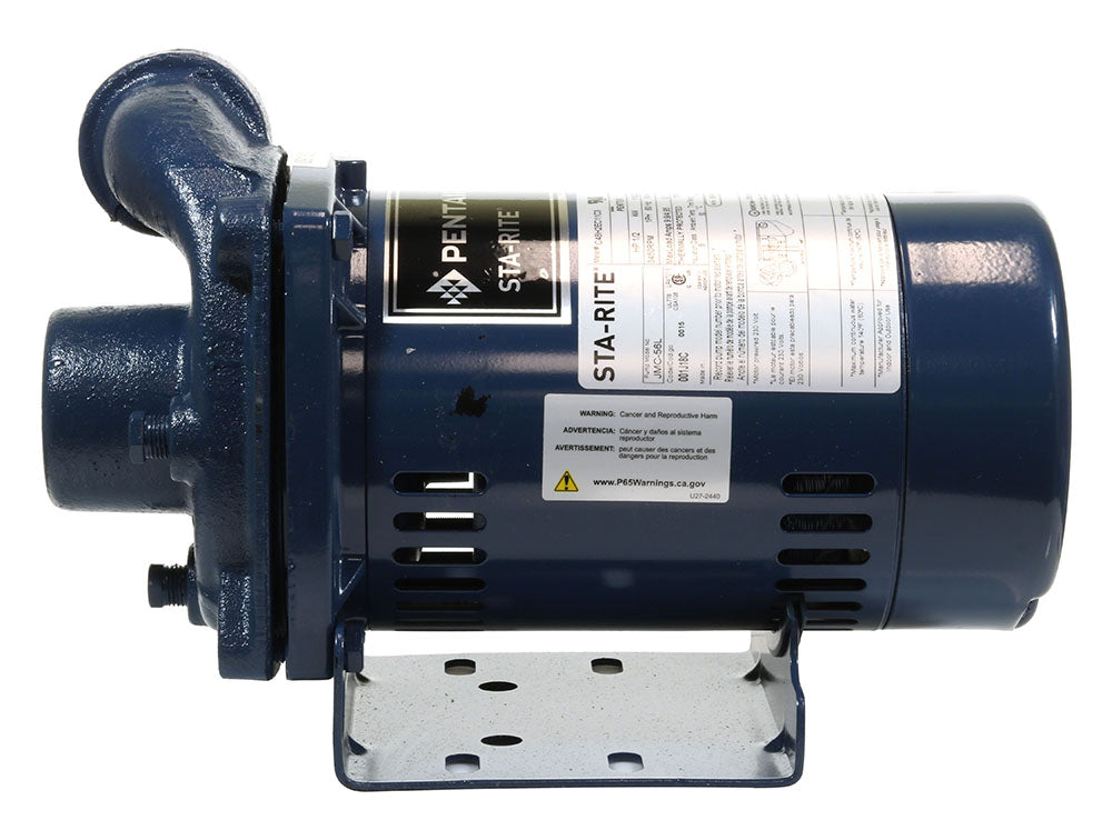 J Series Centrifugal Pump 1/2 HP 115/230 Volts Medium Head - 1-1/4 x 1 Inch