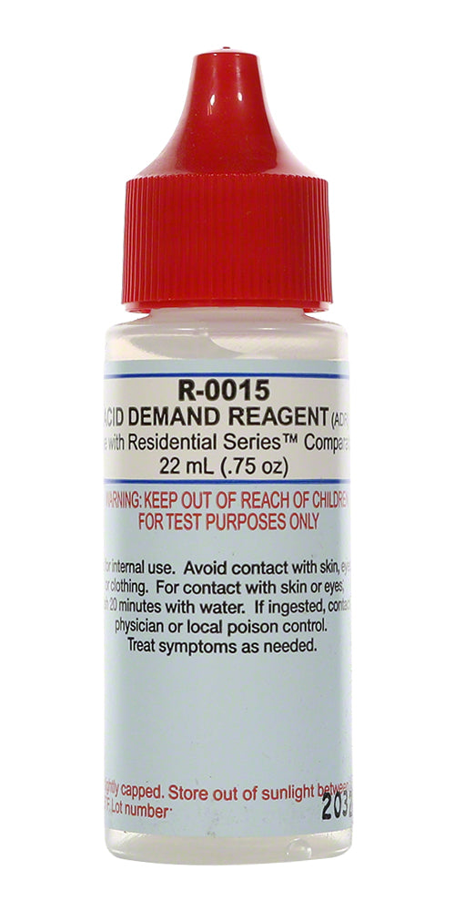 Taylor Acid Demand Reagent - 3/4 Oz. Dropper Bottle - R-0015-A