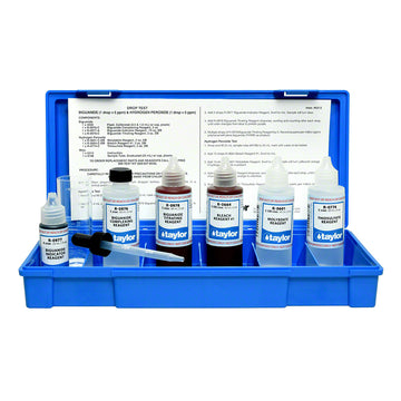 Taylor Drop Test Combination Biguanide and Hydrogen Peroxide 5 ppm (Iodometric) Test Kit - K-1725