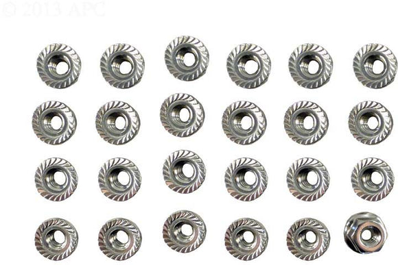 Flange Nut 1/4-20 Kit