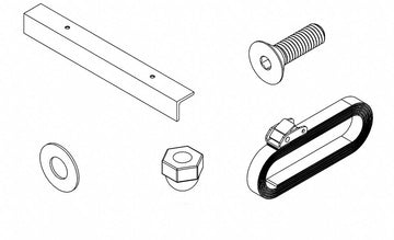 Backstroke Start Pool Wall Mounting Kit With Strap