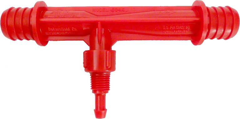 Mazzei Ozone Injector 3/4 Inch Hose Barb - 3.6G - Red