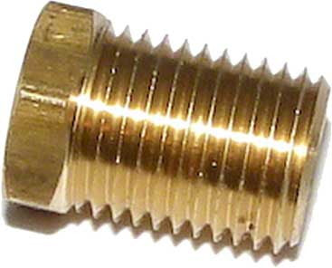 Lite2 LD/LG Drain Plug - 1/4 inch NPT - Brass