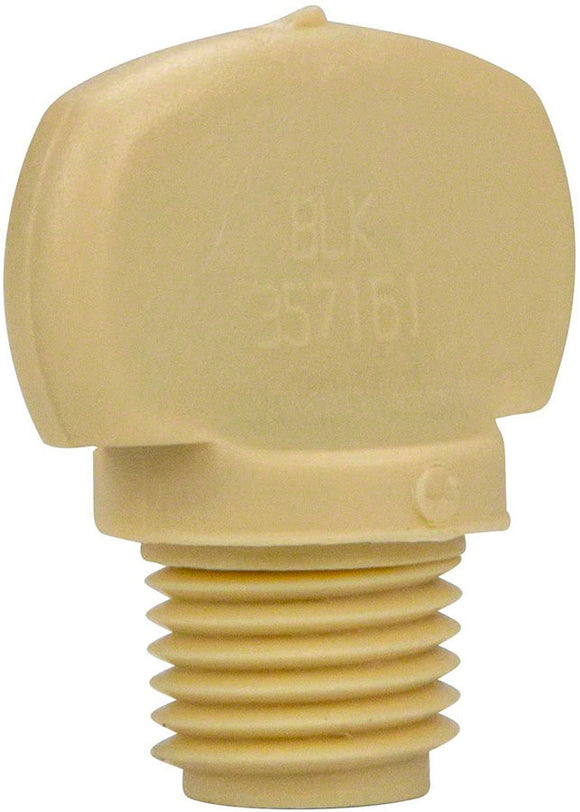 WhisperFlo/SuperFlo Pump Drain Plug - Almond