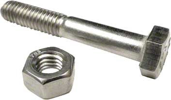 Bolt/Nut, Stainless, For Volute To Bracket